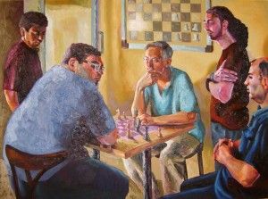 Serkan Ergün - Satranç Oyuncuları, Chess Players